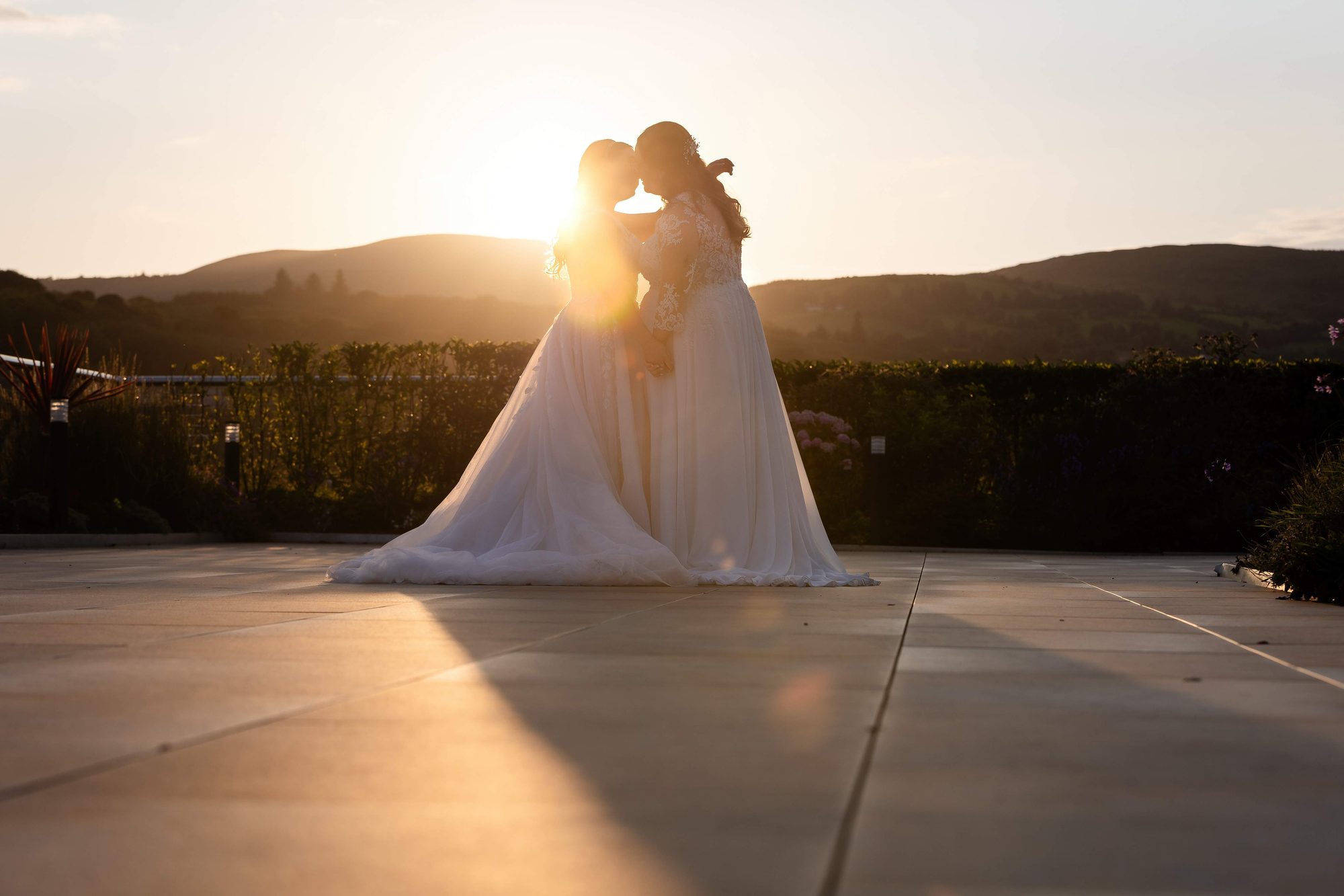 Couple close