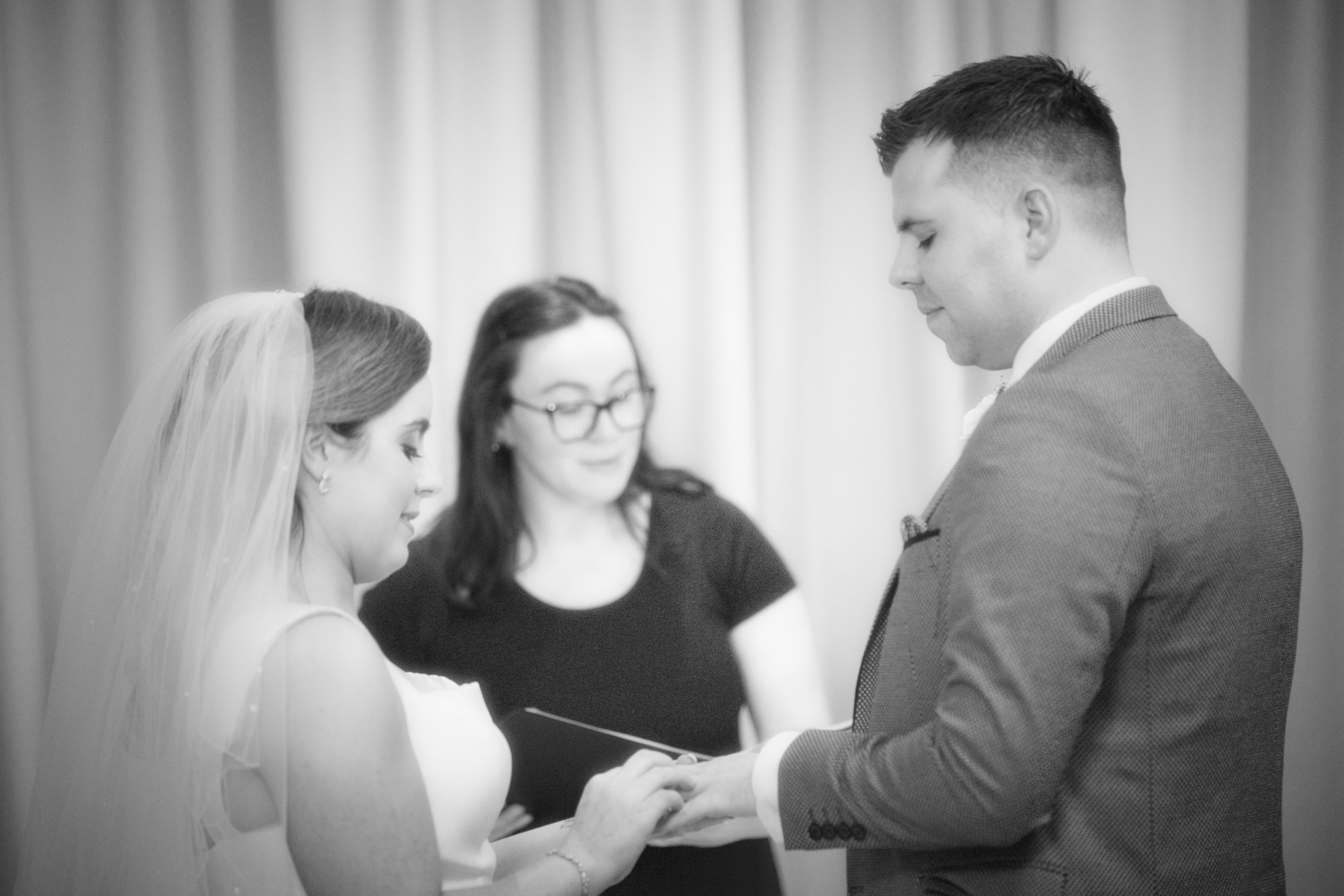 Wedding ceremony moment, recommended Irish suppliers
